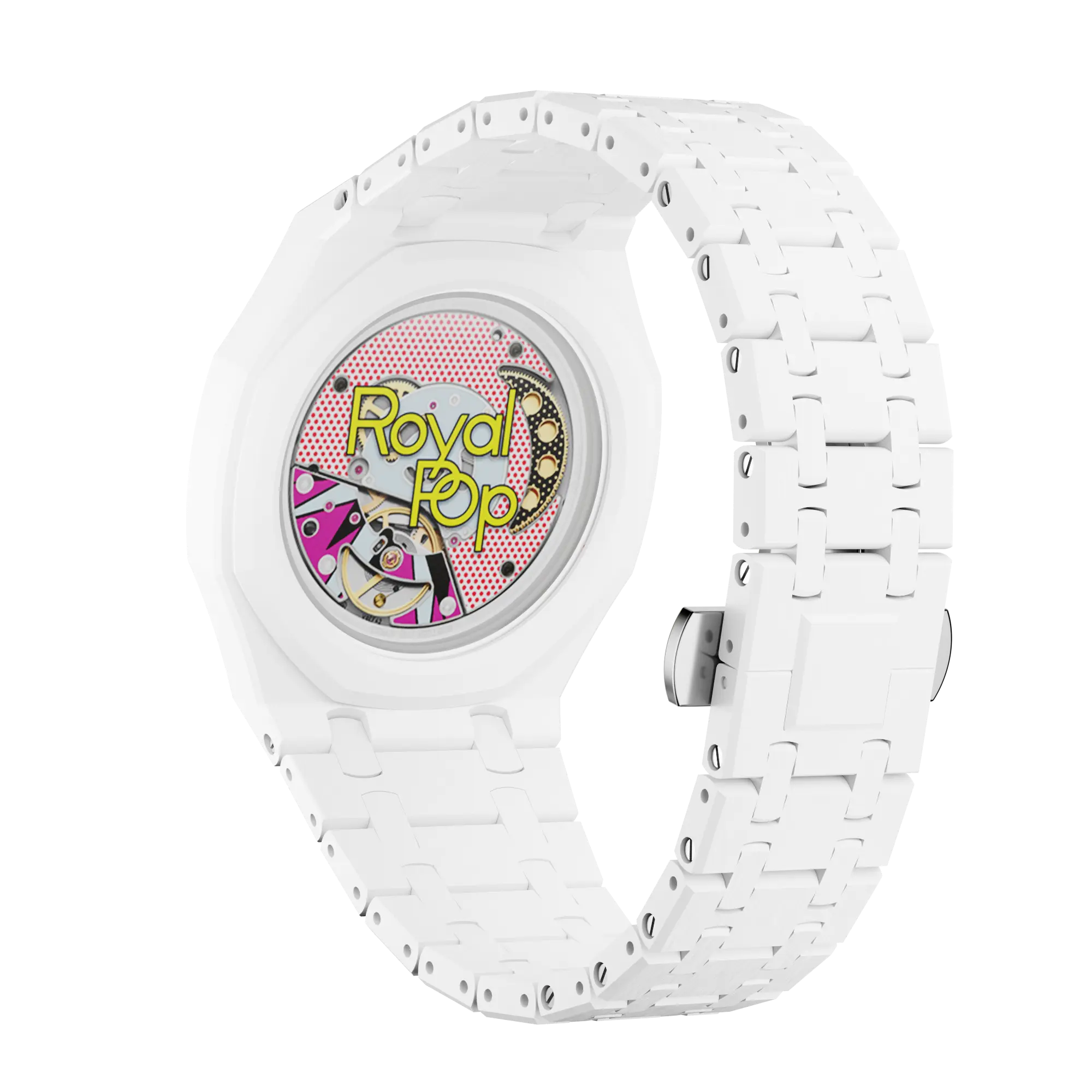 Royal Pop - Bracelet Bioceramique - Blanc