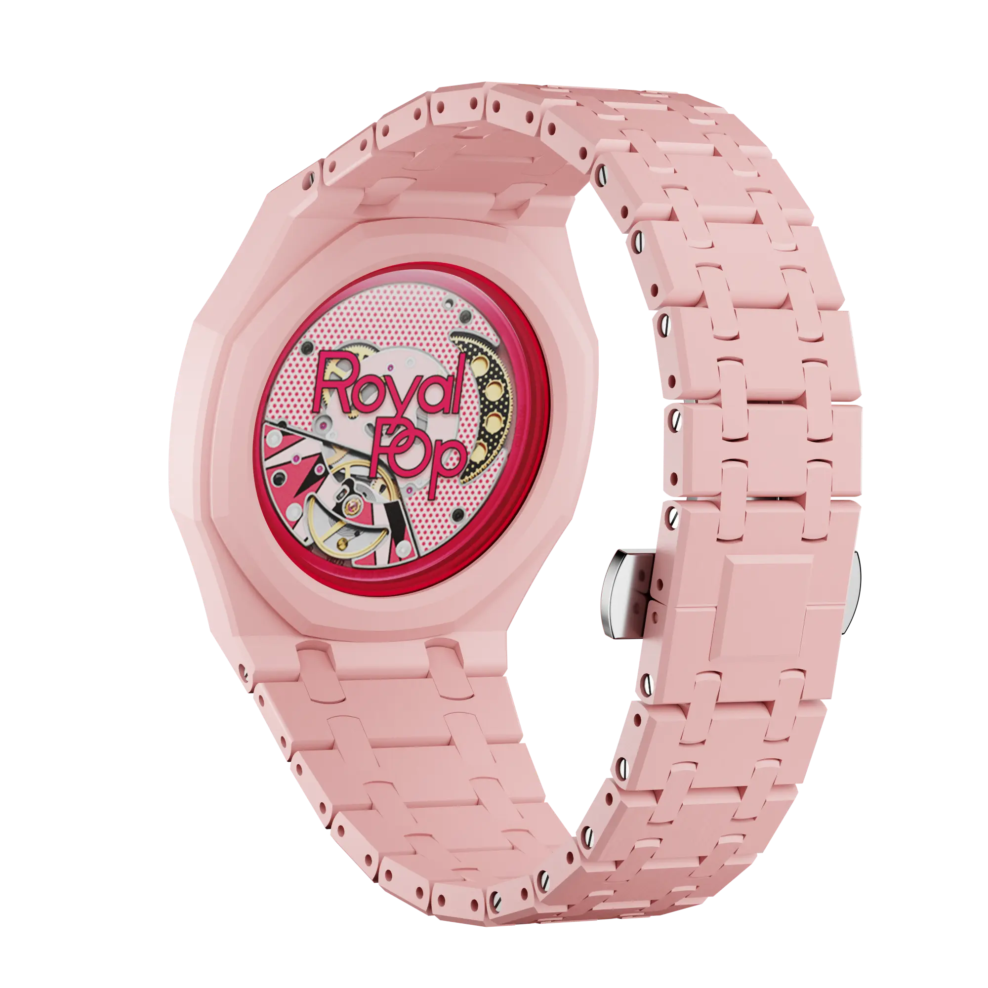 Royal Pop - Bracelet Bioceramique - Rose Pastel