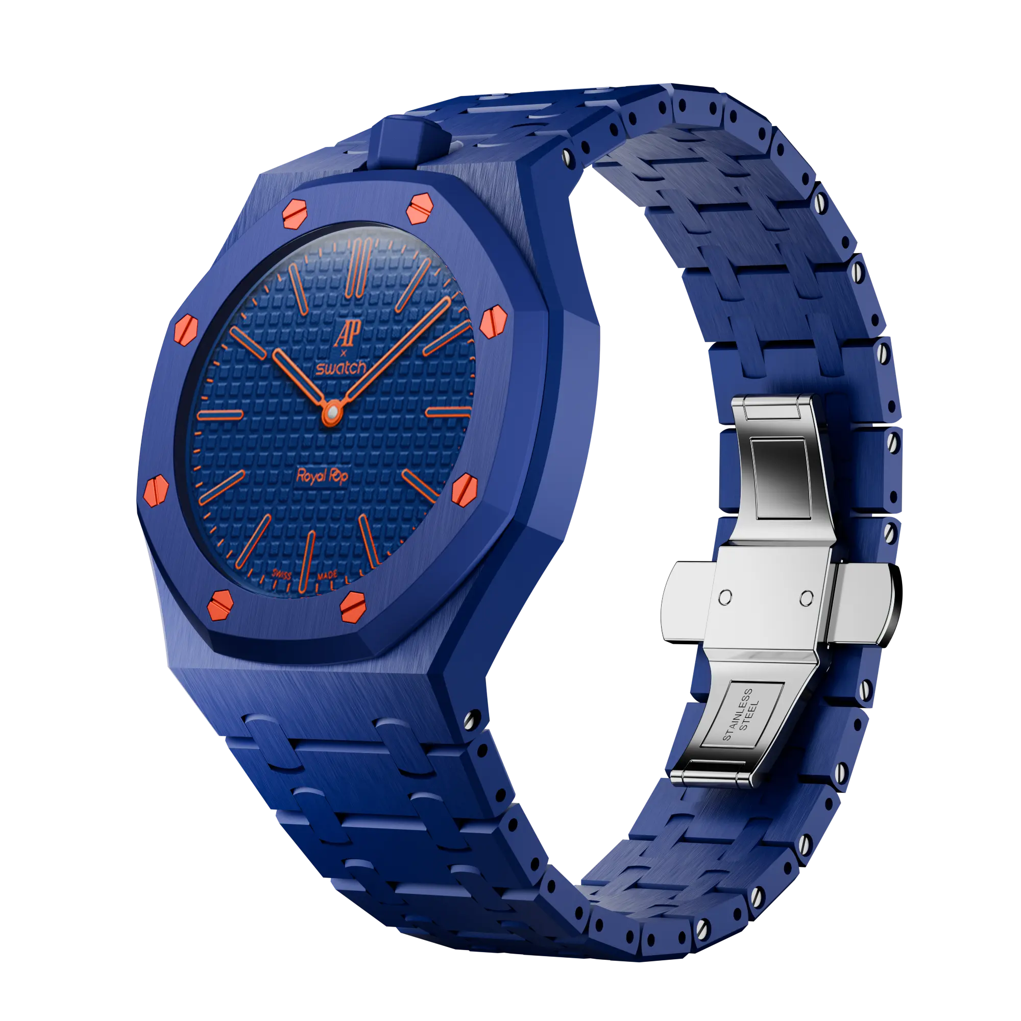 Royal Pop - Bracelet Bioceramique - Bleu Marine
