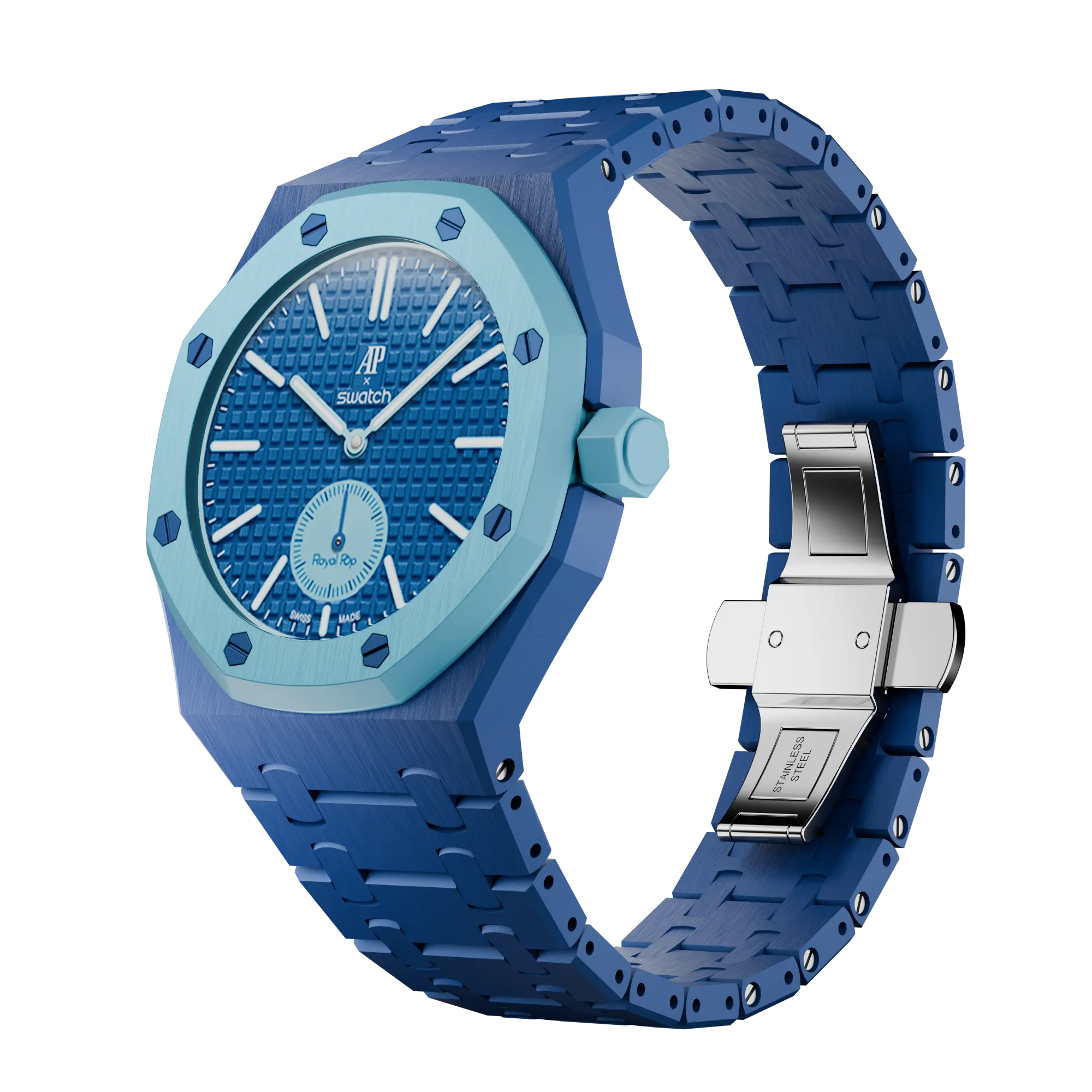 Royal Pop - Bracelet Bioceramique - Bleu