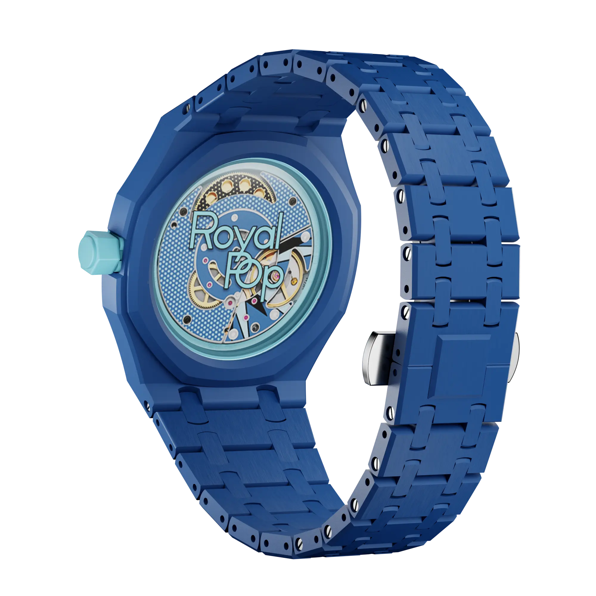 Royal Pop - Bracelet Bioceramique - Bleu